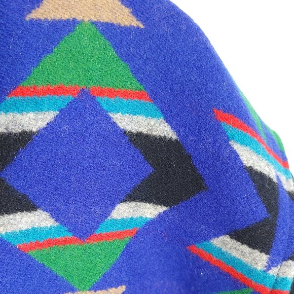 Vtg Pendleton Jacket Men's XL High Grade Westernwear Wool Aztec Design Zip Front - Picture 4 of 11